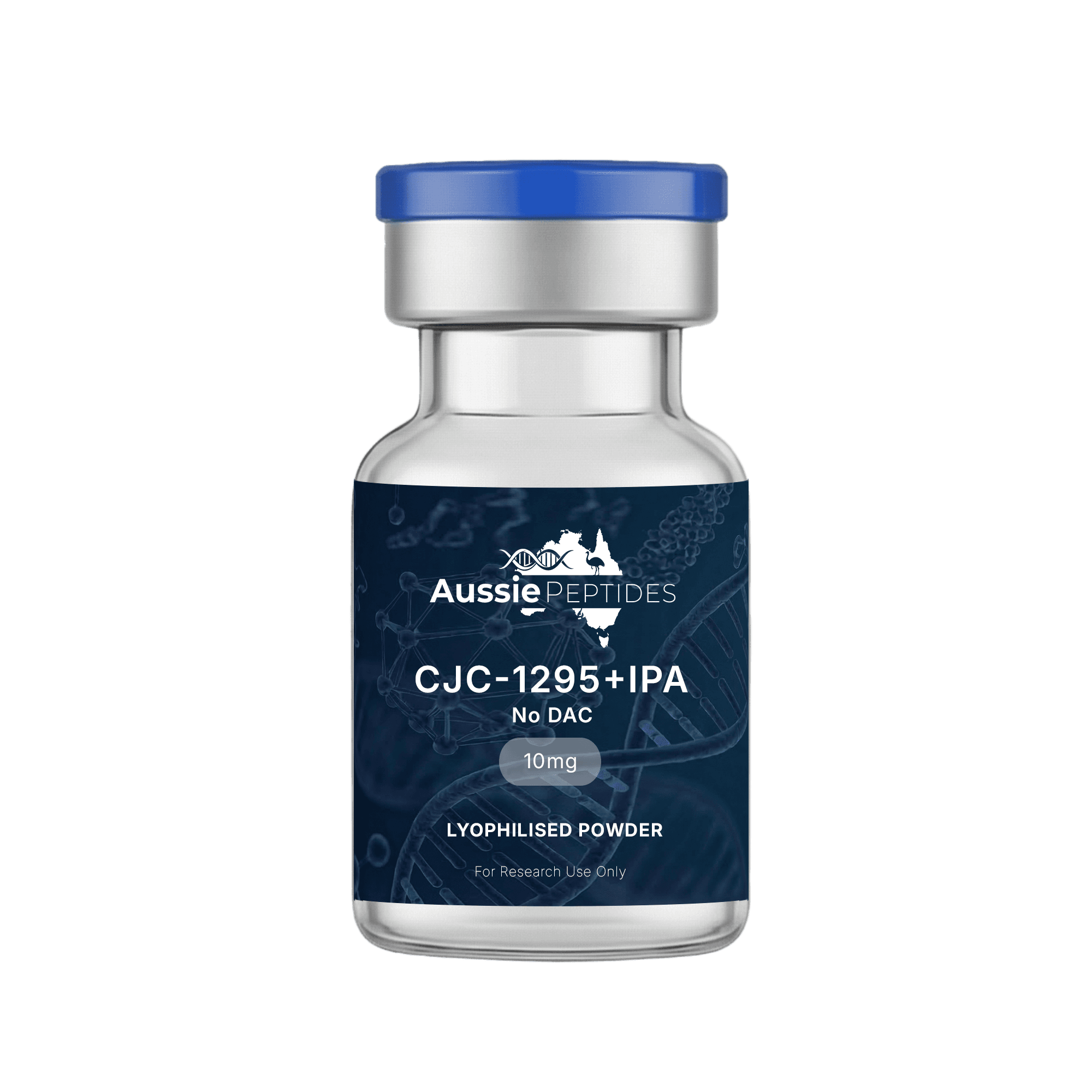 CJC-1295 (no DAC) + Ipamorelin (10mg) Peptide Vial - Buy Online Australia