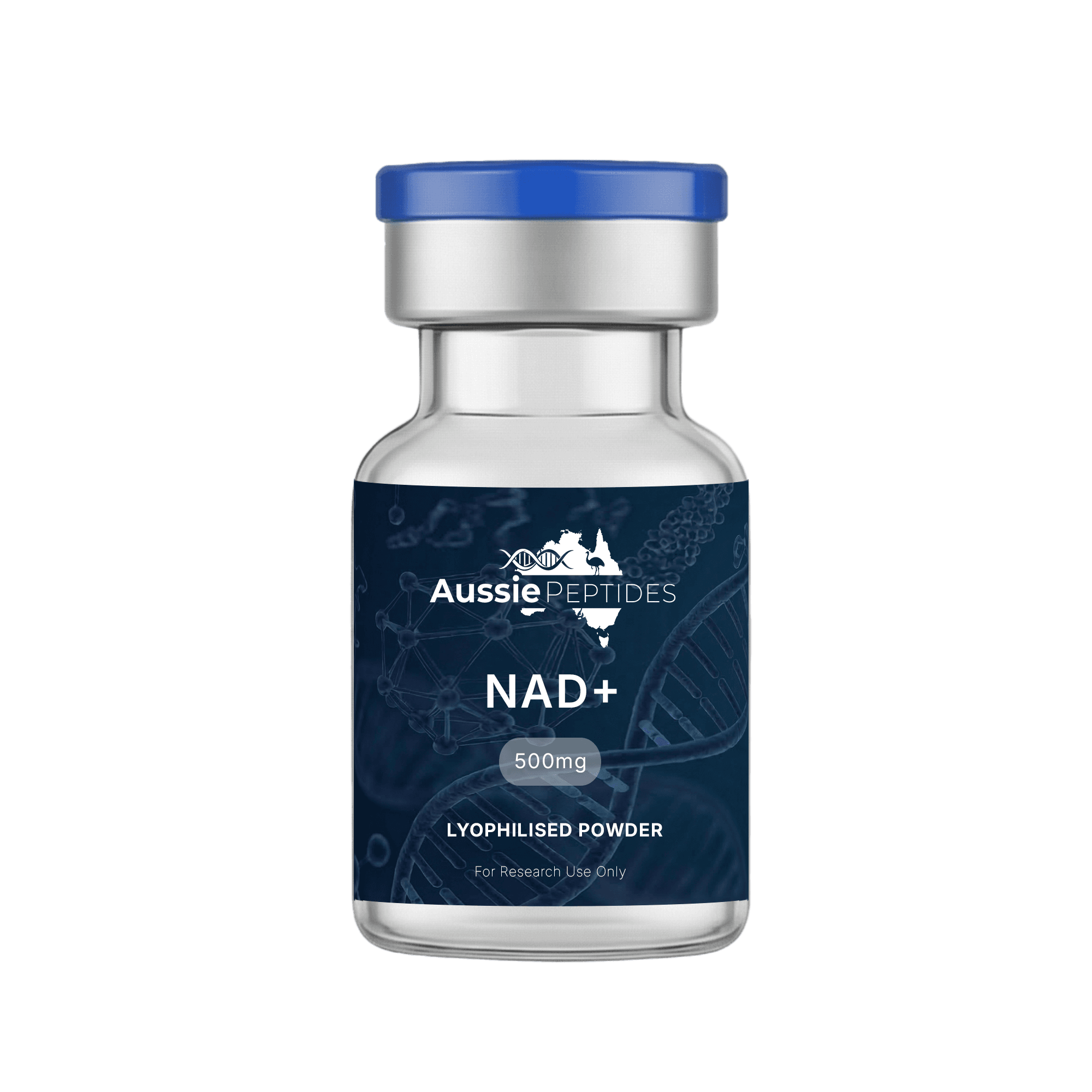 NAD+ (500mg) Peptide Vial - Buy Online Australia