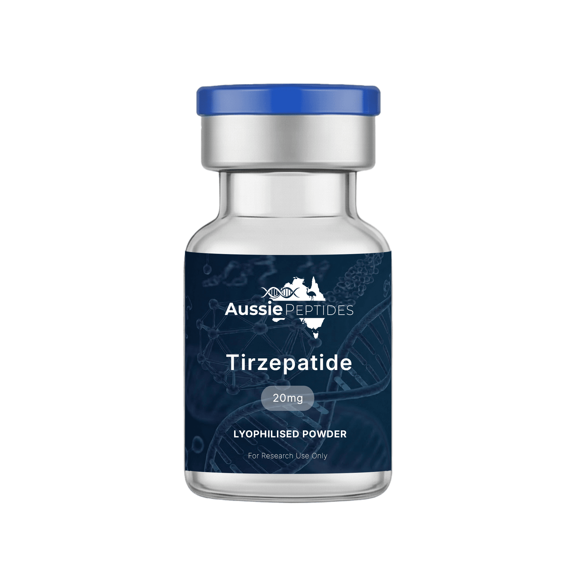 Tirzepatide (20mg) Peptide Vial - Buy Online Australia
